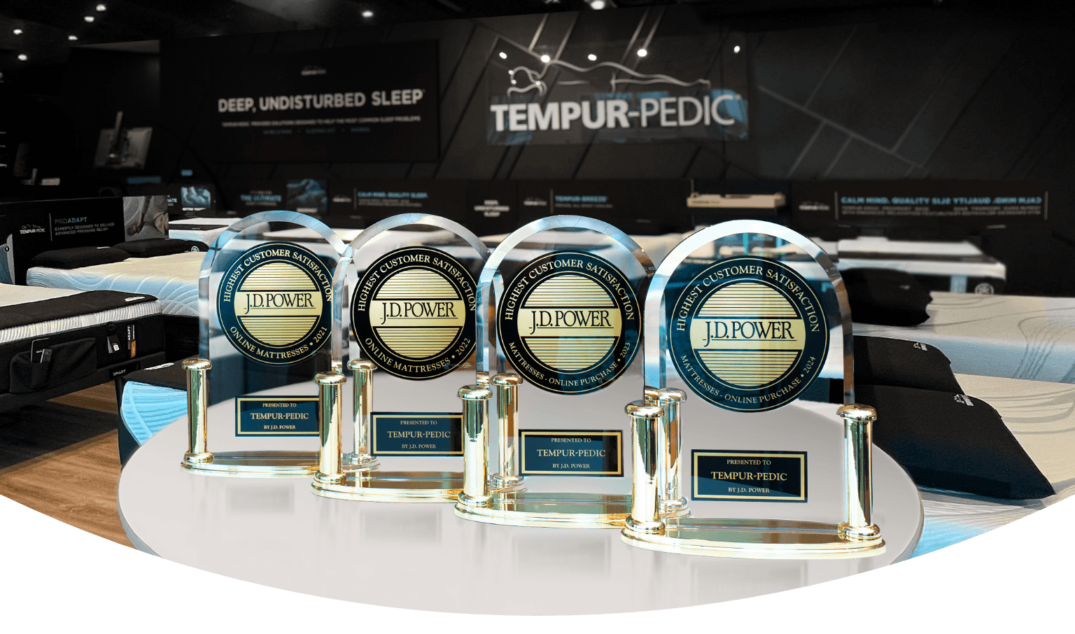 J.D. Power Online Awards in Showroom