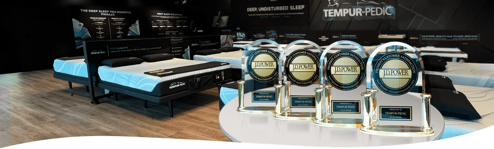 J.D. Power Online Awards in Showroom