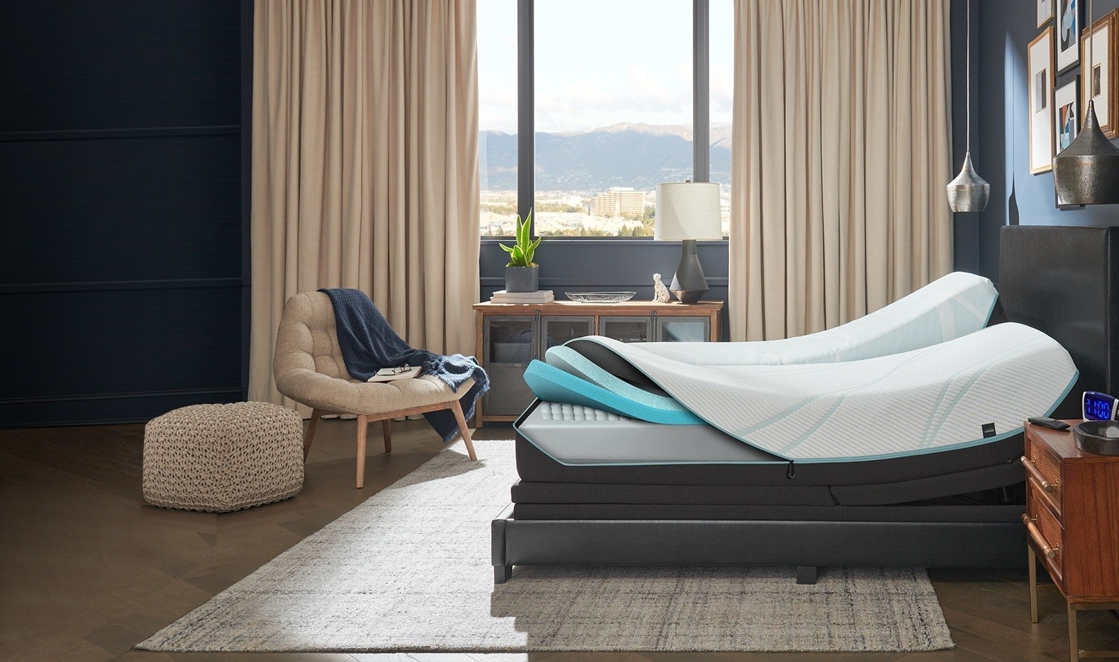 Adapt Hybrid Layers Shown in a Styled room