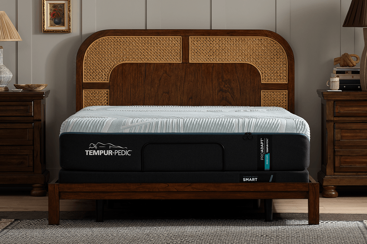 ProAdapt in a decorated bed frame