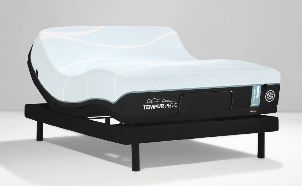 Breeze mattress on an adjustable base