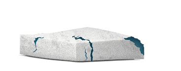 Other memory foam mattress toppers break down and lose their shape